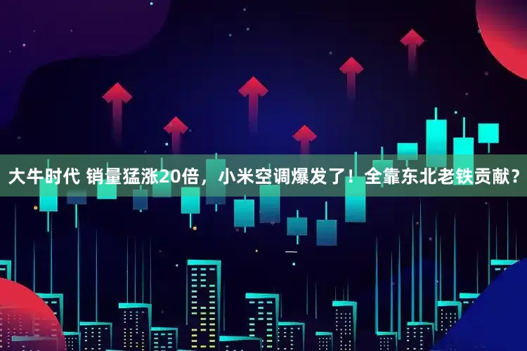 大牛时代 销量猛涨20倍，小米空调爆发了！全靠东北老铁贡献？